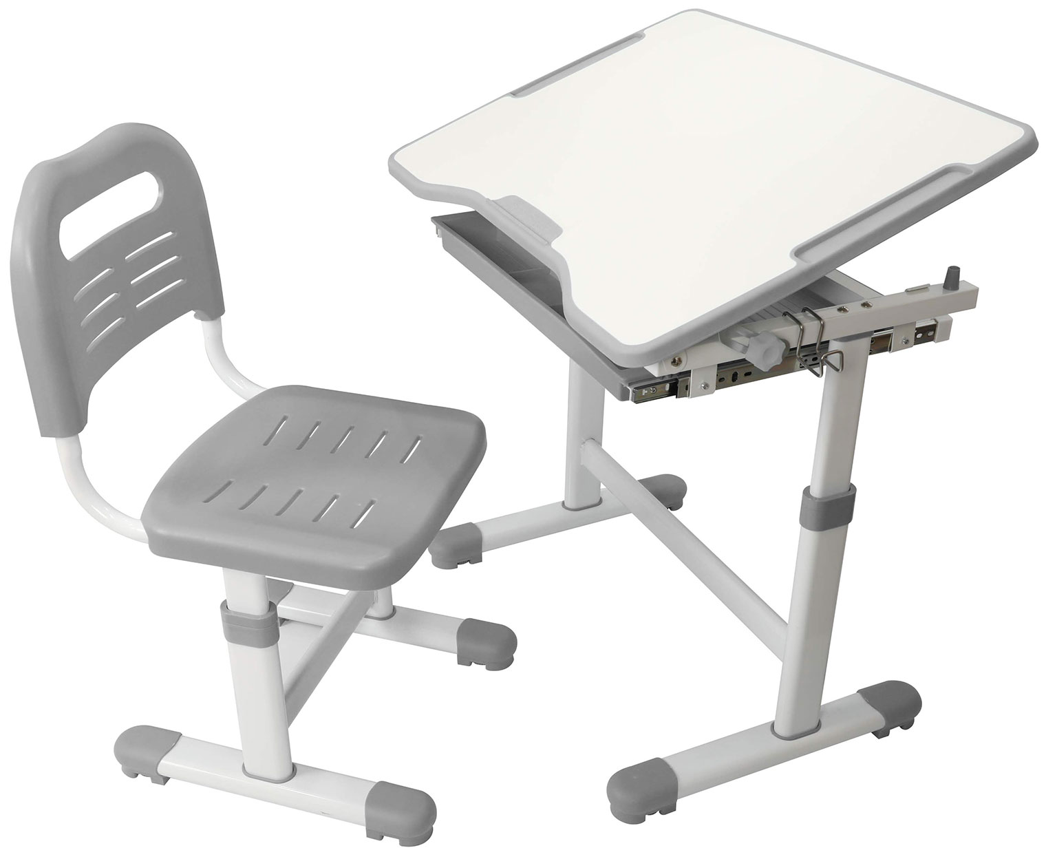Комплект парта + стул трансформеры FunDesk Sole Grey , 221900
