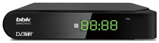 Изображение товара Цифровой ресивер BBK SMP027HDT2 с HDMI USB и функциями записи и отложенного просмотра