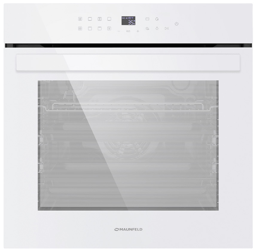 Изображение товара Электрический духовой шкаф Maunfeld EOEH.7611SCW, сенсорное управление, гидролизная очистка