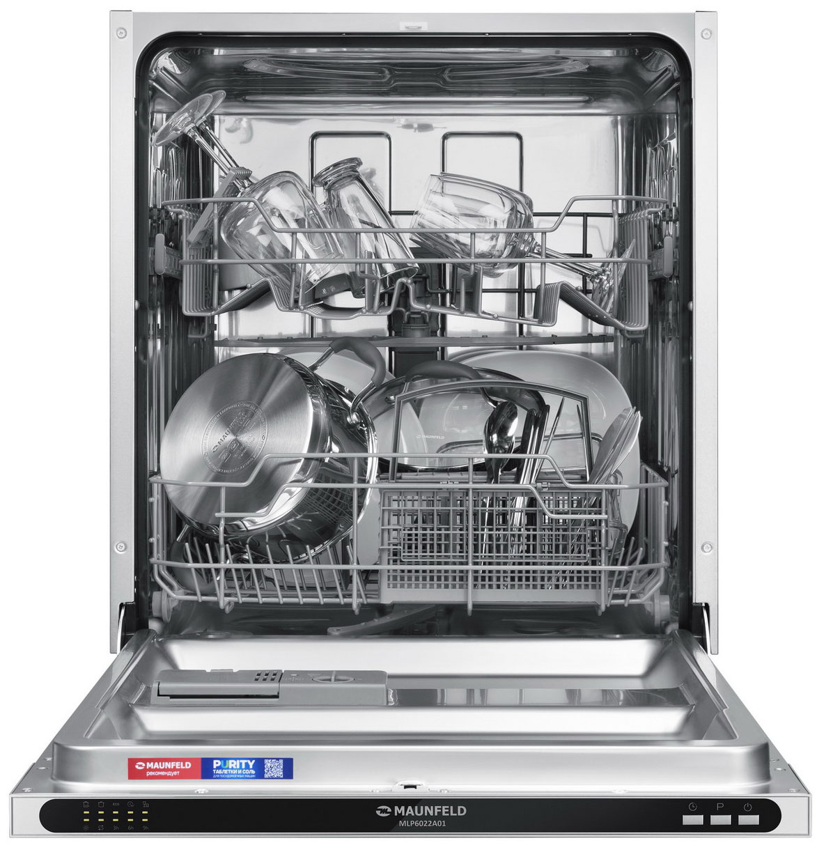 Изображение товара Встраиваемая посудомоечная машина Maunfeld MLP6022A01 12 комплектов тихая доставка