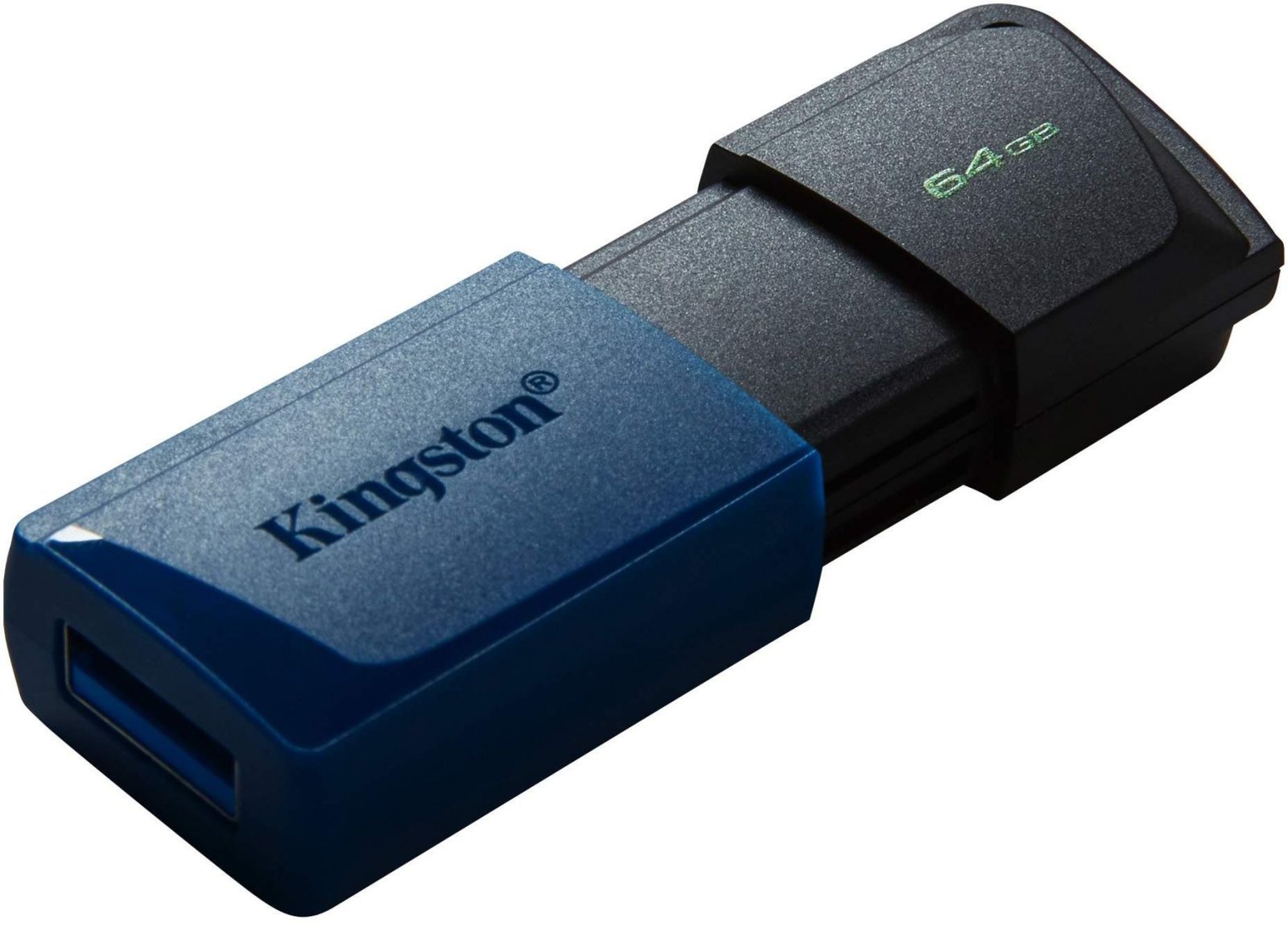 Изображение товара Флеш диск Kingston 64Gb DataTraveler Exodia M DTXM/64GB USB3.0 черный/синий