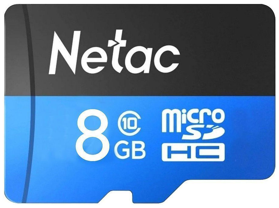 

Карта памяти Netac P500 8GB (NT02P500STN-008G-S)