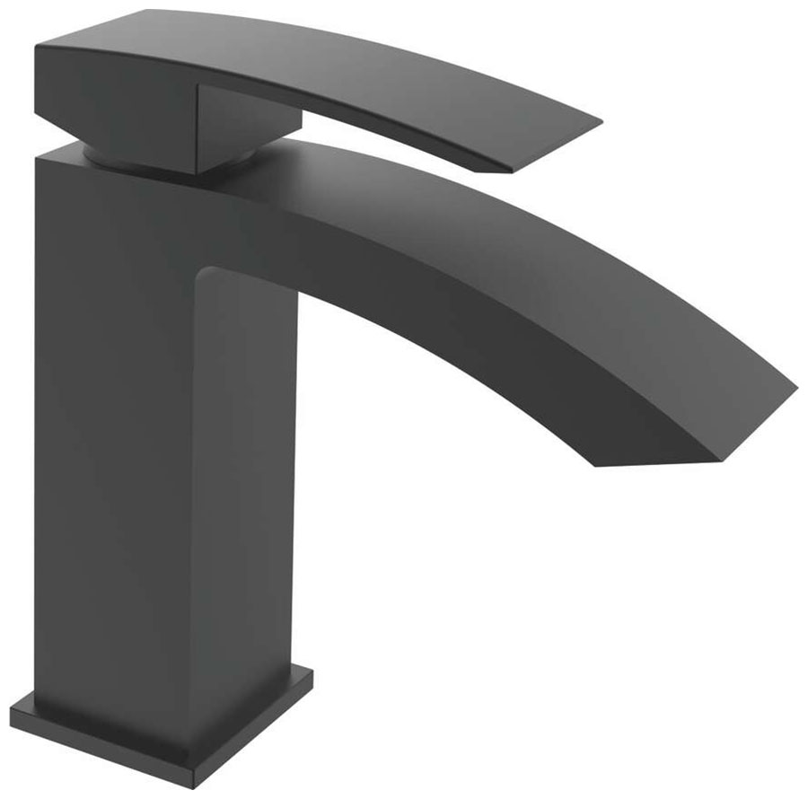 Изображение товара Смеситель для ванной комнаты Rose R15H, черный (R1501H)