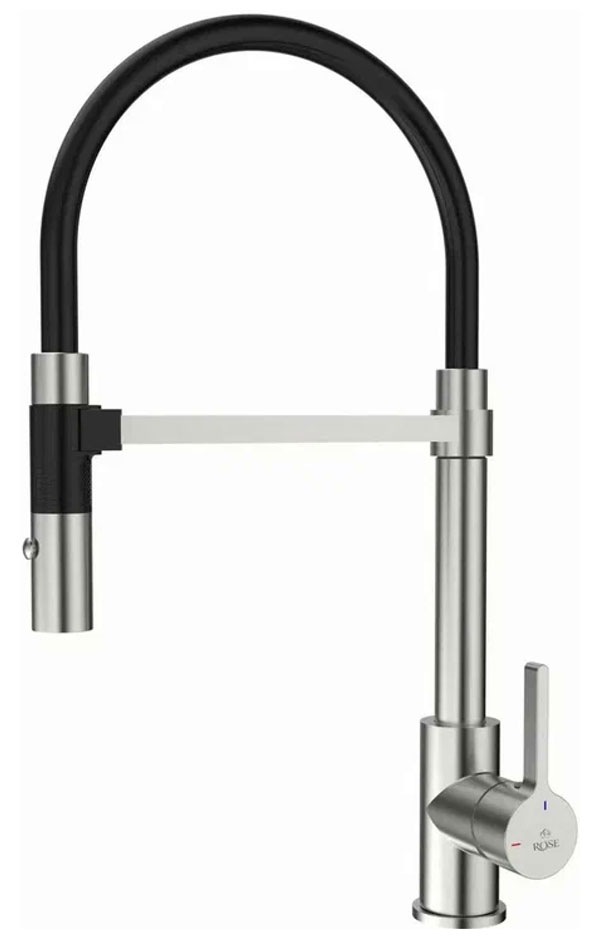 

Кухонный смеситель Rose R133/сатин (R133L)