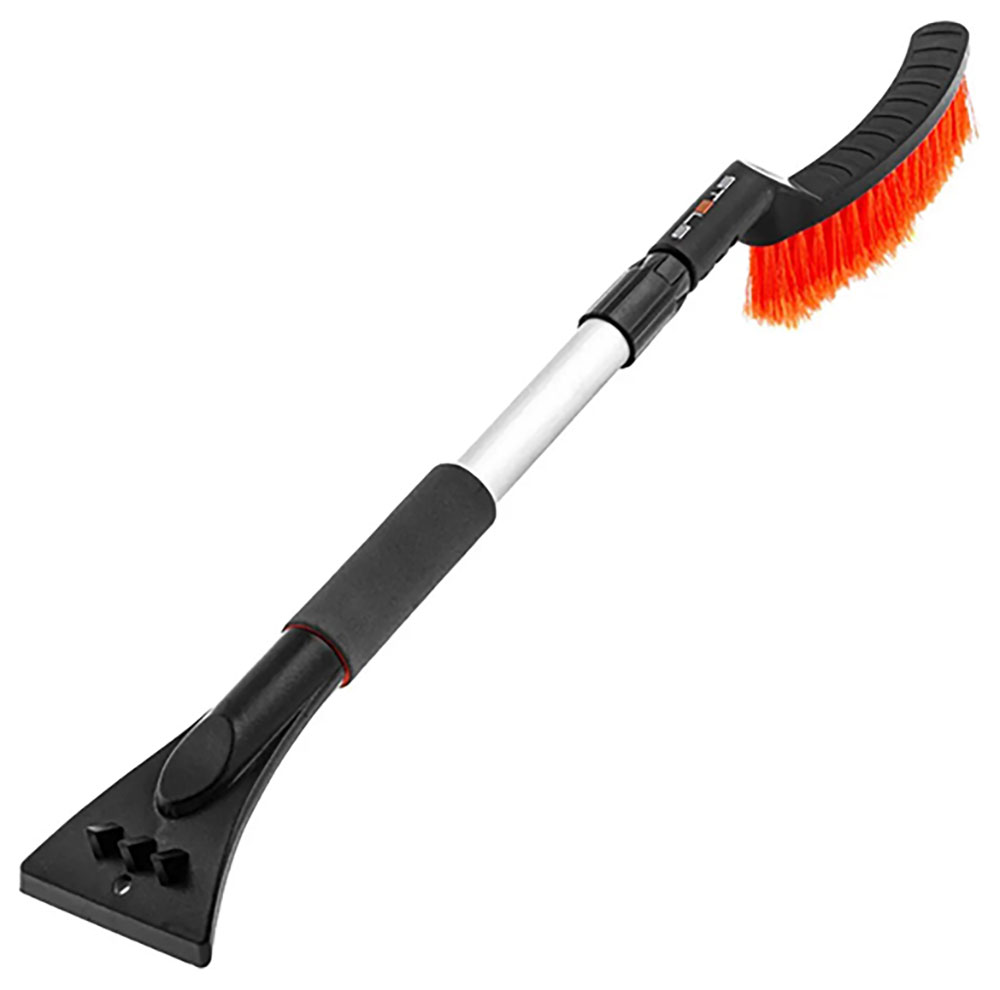 Изображение товара Щетка-сметка для снега со скребком телескопическая 720-1005 мм Stels