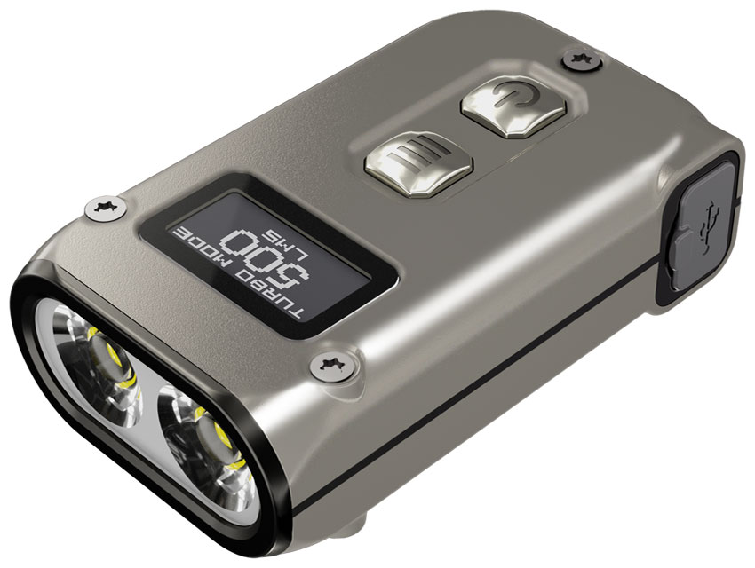 Изображение товара Nitecore TINI2 Ti OSRAM P2 x 2 Titan - карманный фонарь-брелок мощностью 500 люмен