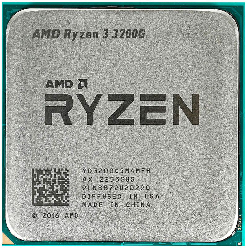 Изображение товара Процессор AMD Ryzen 3 3200G AM4 OEM (YD3200C5M4MFH)