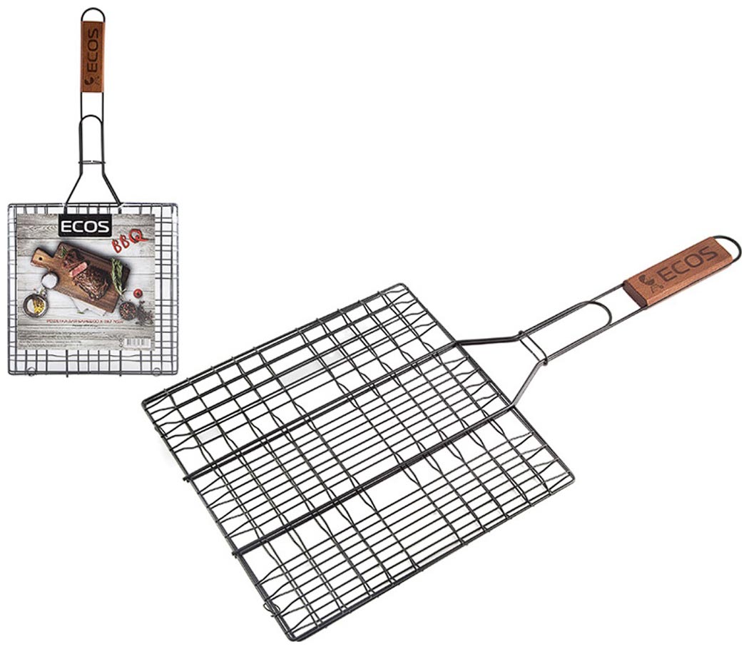 Изображение товара Решетка для барбекю Ecos X-382-NSW 25х25 см с антипригарным покрытием