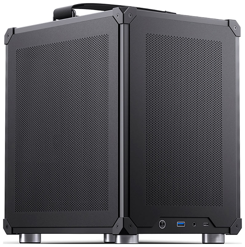 Изображение товара Компьютерный корпус Jonsbo C6 Handle Black компактный мини-тайм и стильная сборка ПК