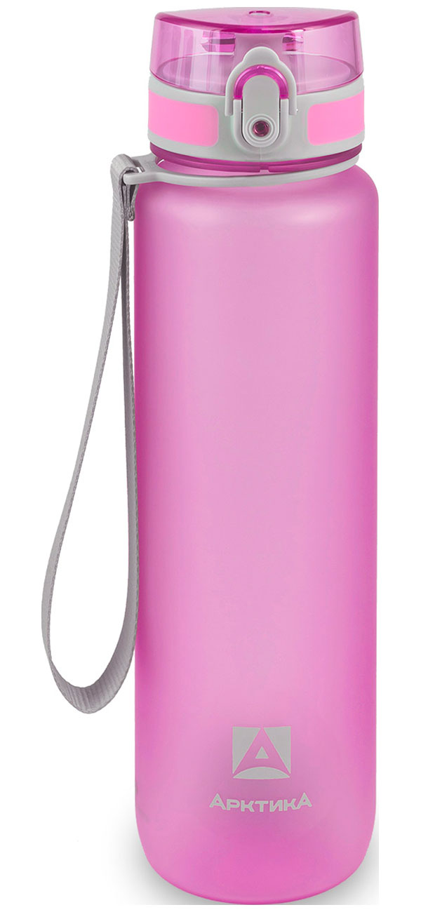 Изображение товара Бутылка тритановая Арктика 1000 мл лавандовая матовая, с ситечком (арт. 720-1000)