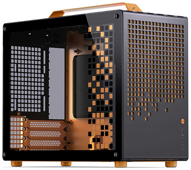Изображение товара Компьютерный корпус Jonsbo Jonsplus Z20 Orange/Black