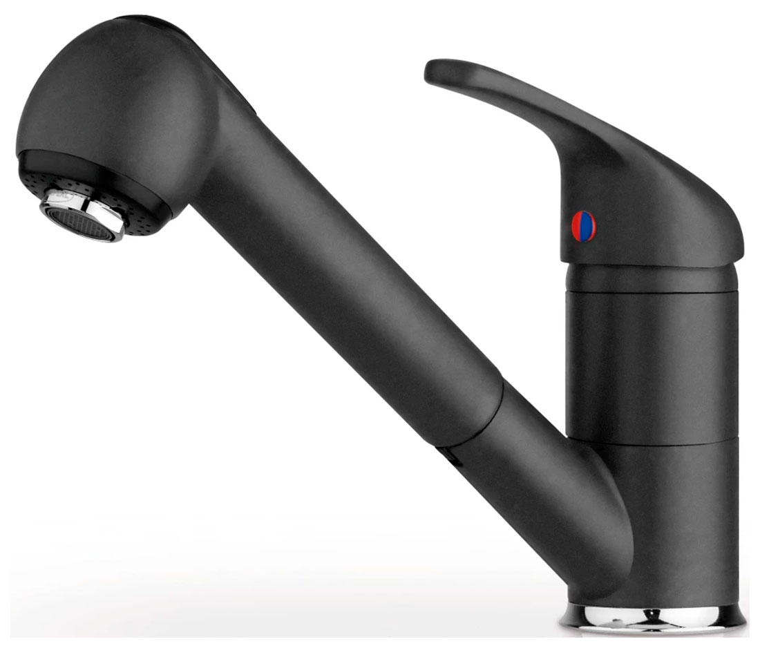 Изображение товара Кухонный смеситель Pyramis FESTIVO, латунь/графит (095301001)