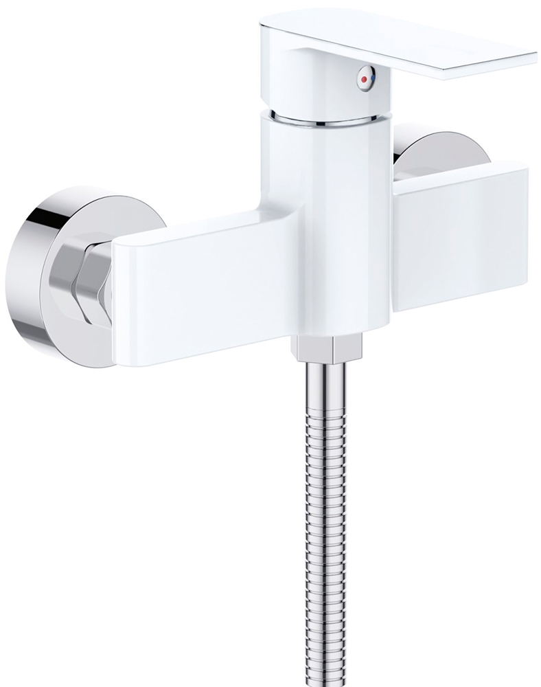 Изображение товара Смеситель для душа D-Lin белый/хром (D160363-C)