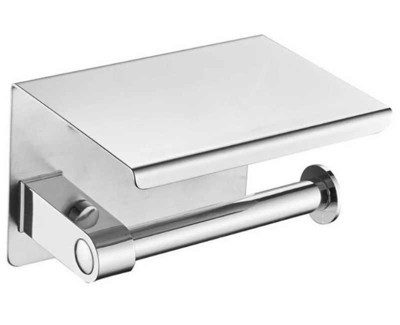 Изображение товара Держатель для туалетной бумаги D-Lin хром настенный современный стиль
