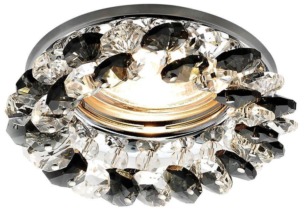 Изображение товара Встраиваемый светильник Ambrella Light Crystal K206 BK/CH