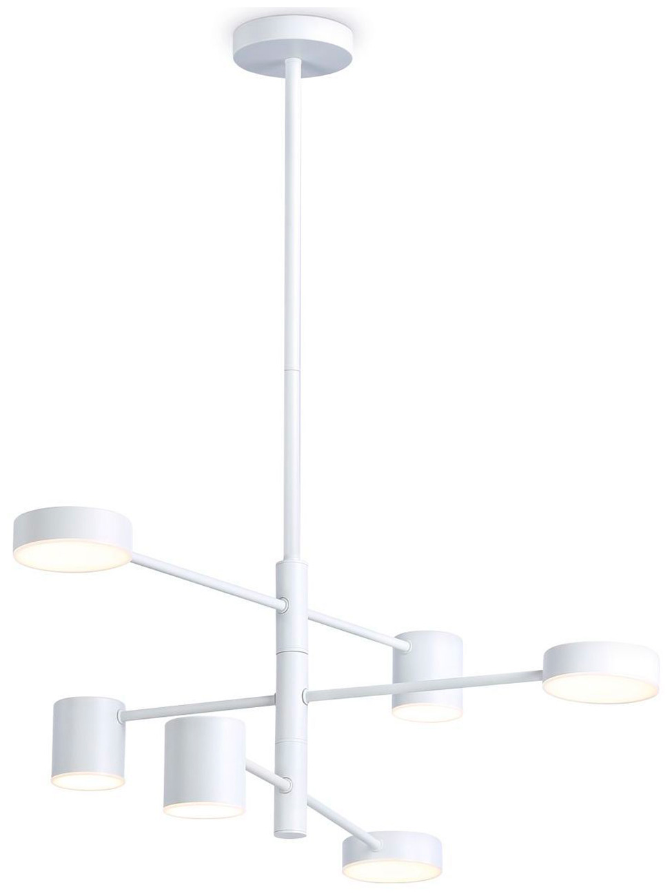 Изображение товара Подвесная люстра Ambrella Light Comfort LineTech FL51684 Хай-Тек для спальни
