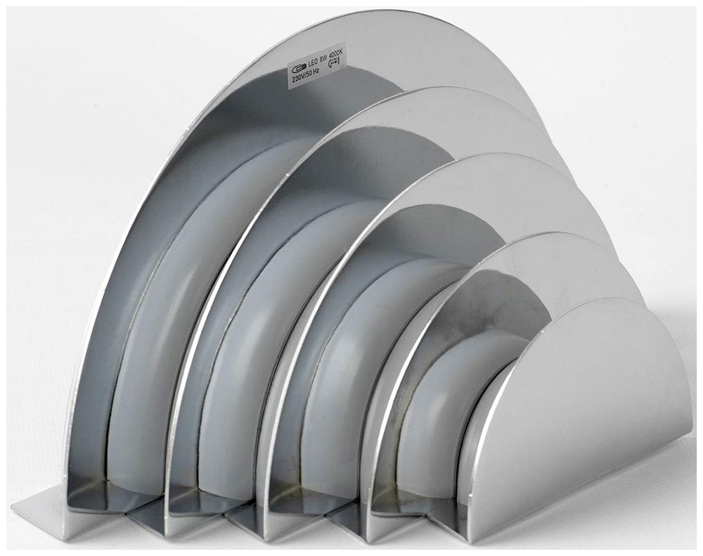 Изображение товара Настенный светодиодный светильник Lussole Grant LSP-7191 современный стиль IP20 8Вт хром