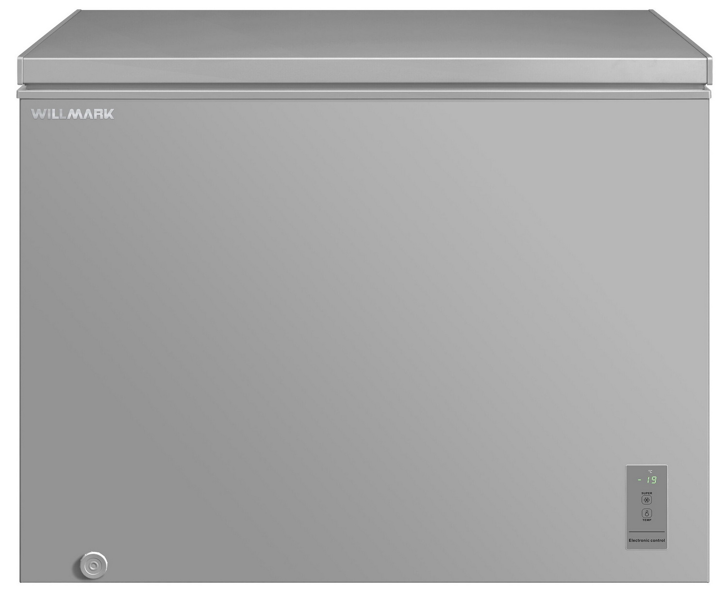 Изображение товара Морозильный ларь Willmark CF-390IDG 310л серый инверторный с дисплеем