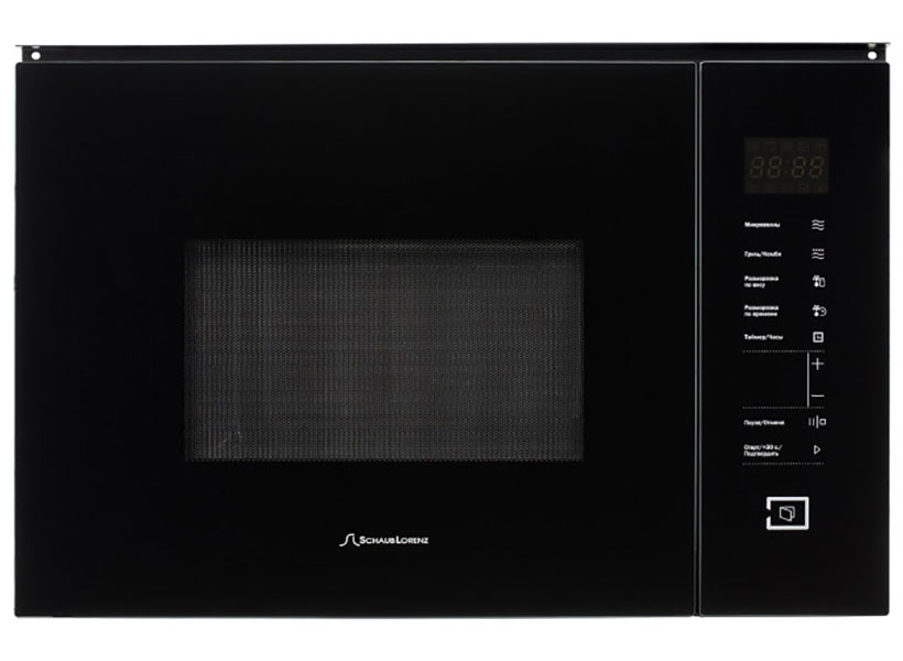Изображение товара Встраиваемая микроволновая печь Schaub Lorenz SLM EY27D с грилем 25 л черная