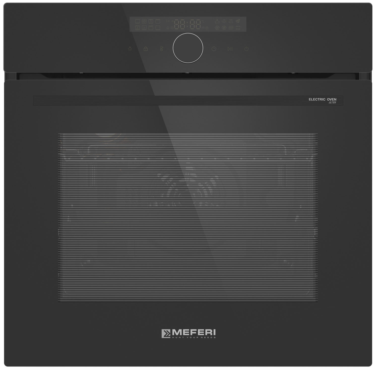 

Электрический духовой шкаф Meferi MEO6017BK ULTRA, Черный