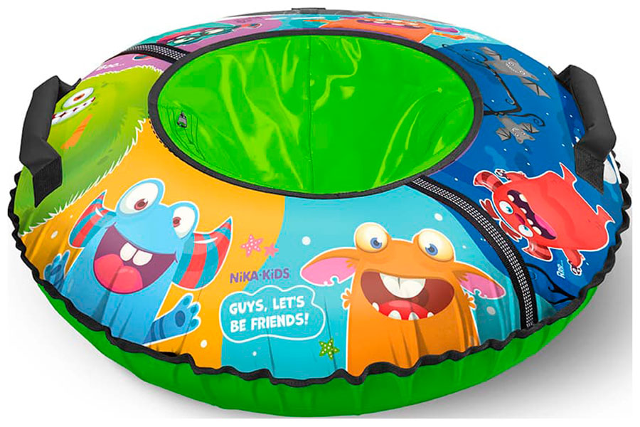 Изображение товара Тюбинг Ника Игрушка с круговым дизайном (ТБ3К-85) с монстриками
