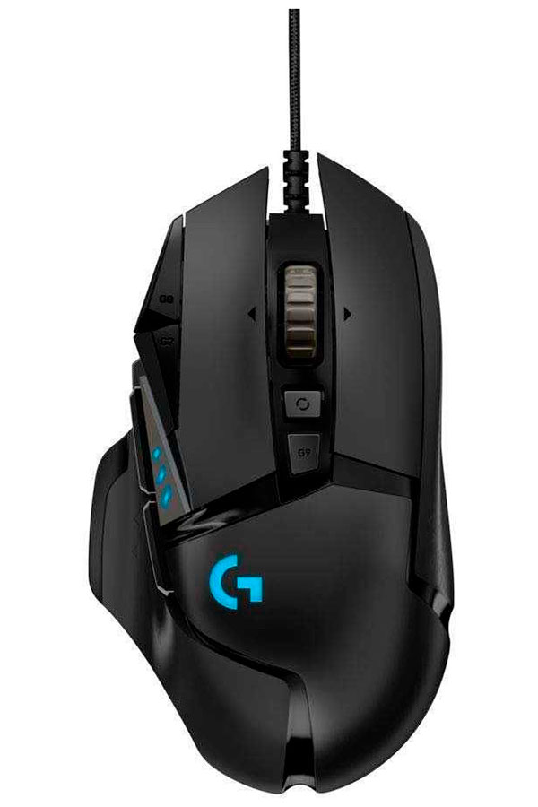 Изображение товара Игровая мышь Logitech G502 HERO с разрешением 25600 dpi и RGB-подсветкой Изображение товара Игровая мышь Logitech G502 HERO с разрешением 25600 dpi и RGB-подсветкой