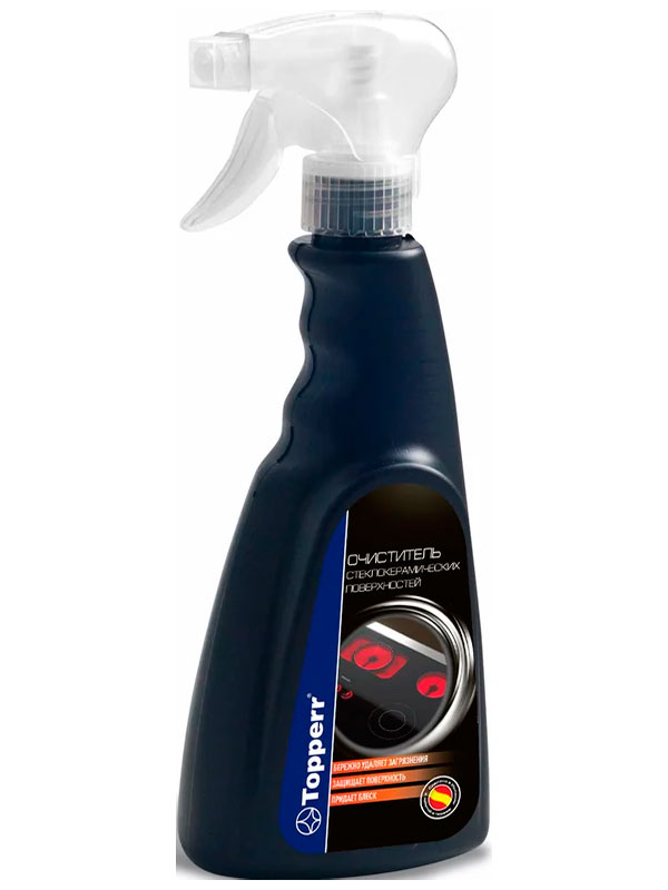 Изображение товара Очиститель стеклокерамических поверхностей Topperr спрей, 500 мл (3461)