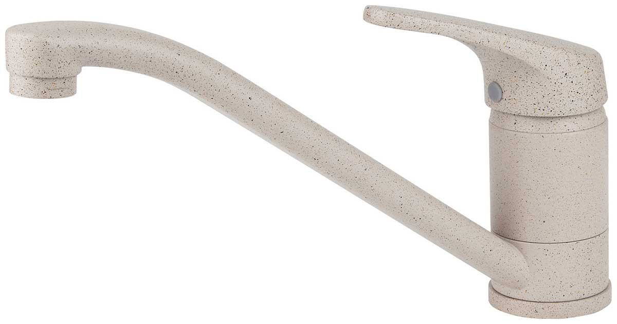 Изображение товара Кухонный смеситель Kaiser County бежевый с мраморным покрытием модель 66233-1