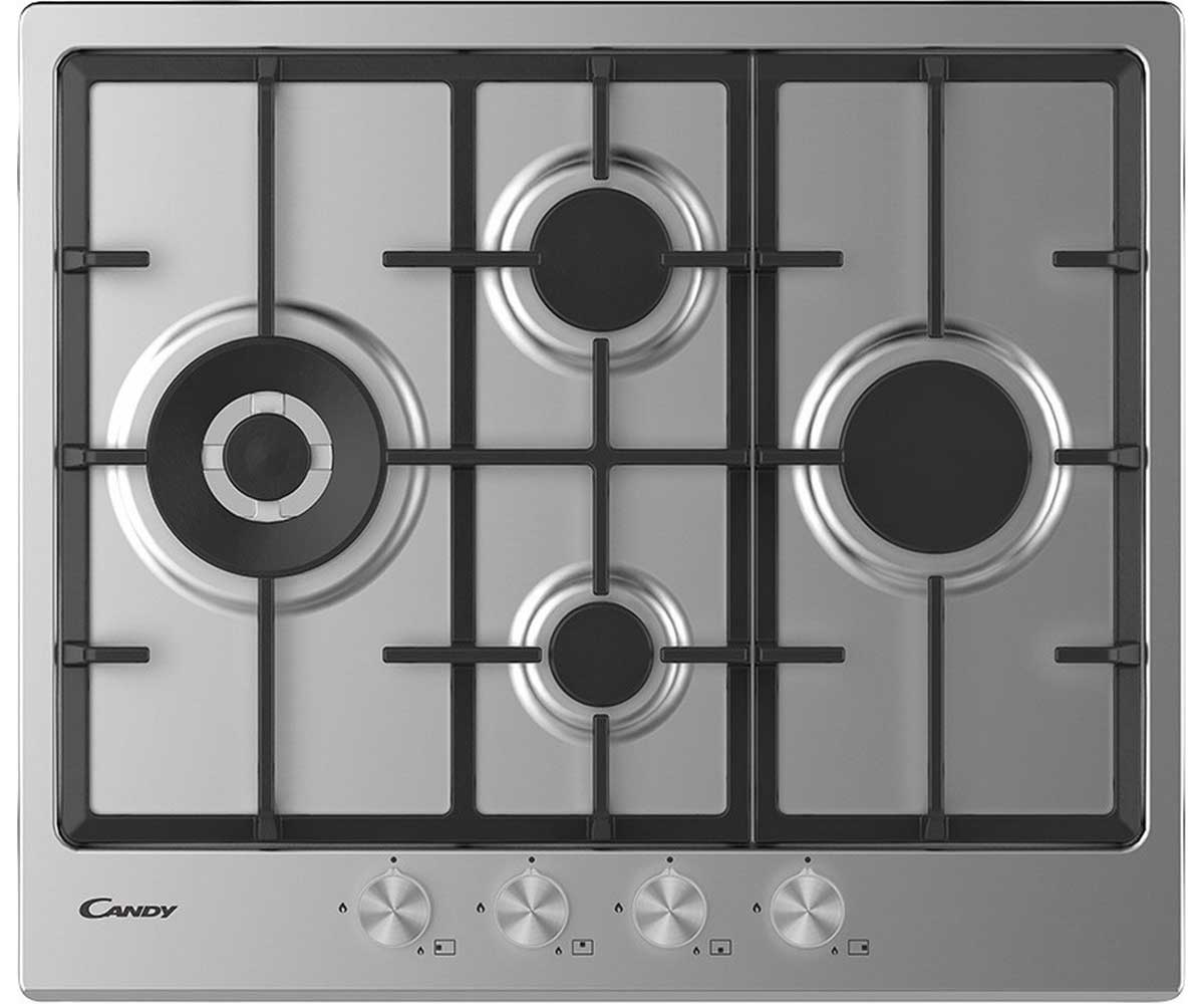 Изображение товара Газовая варочная панель Candy CHG6DWPXRU с 4 конфорками и газ-контролем