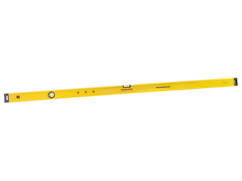 Изображение товара Уровень алюминиевый Hanskonner HK2015-03-1500 (1500 мм, 2 колбы, фрезерованный, точность 0.5 мм/м)