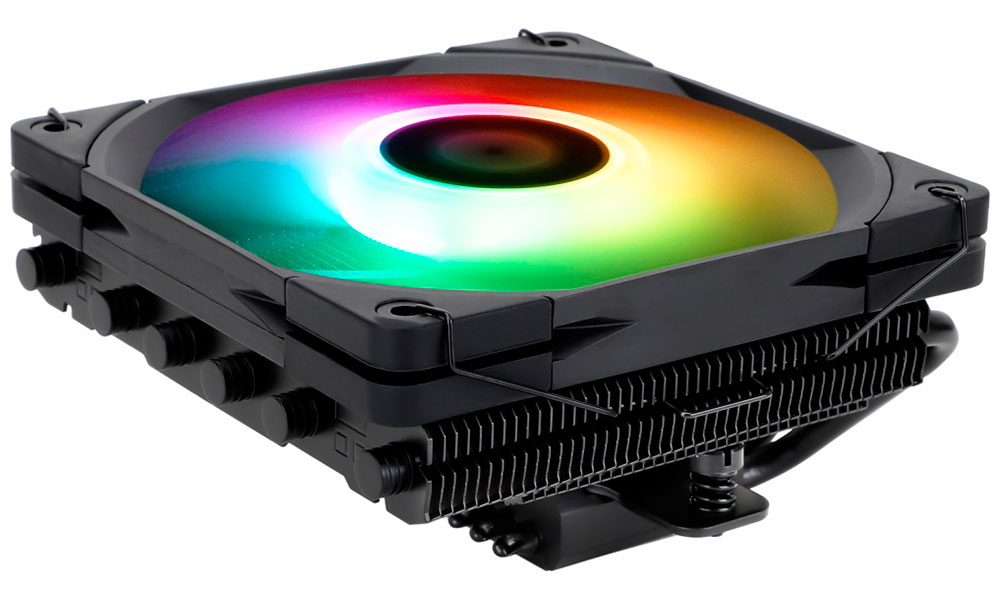 

Кулер для процессора Thermalright AXP120-X67 Black ARGB (AXP120-X67-BL-ARGB), Черный