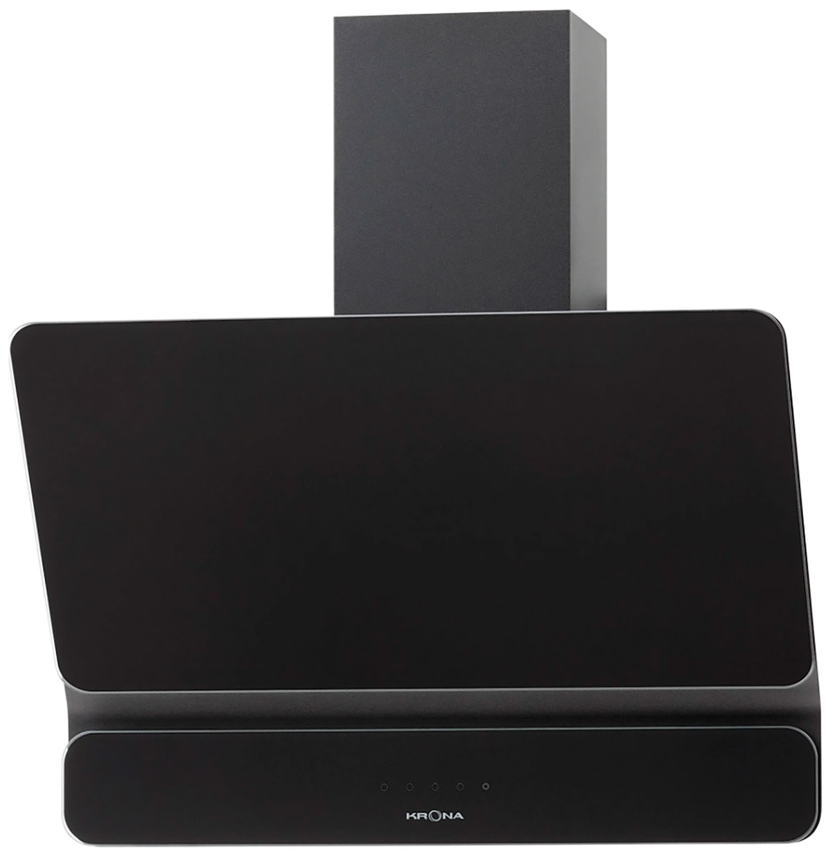 Изображение товара Вытяжка Krona SATURN 600 DN BLACK 4S наклонная сенсорная 950 м3/ч