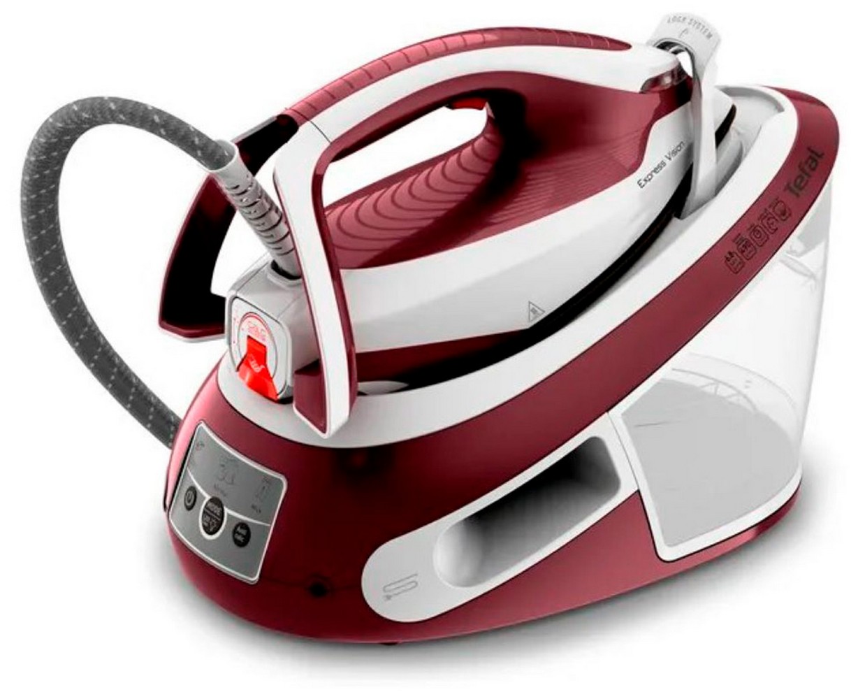 Парогенератор Tefal Express Vision SV8150E0, пурпурный/белый Парогенератор Tefal Express Vision SV8150E0, пурпурный/белый