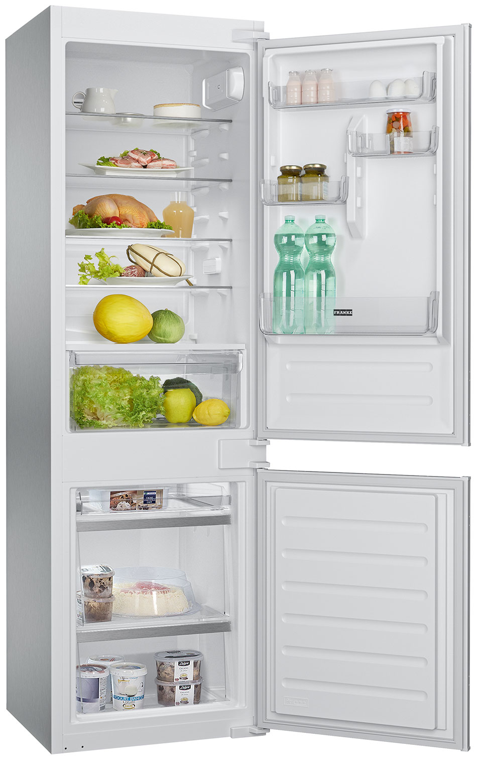 Изображение товара Встраиваемый двухкамерный холодильник Franke FCB 320 S NE E итальянское качество
