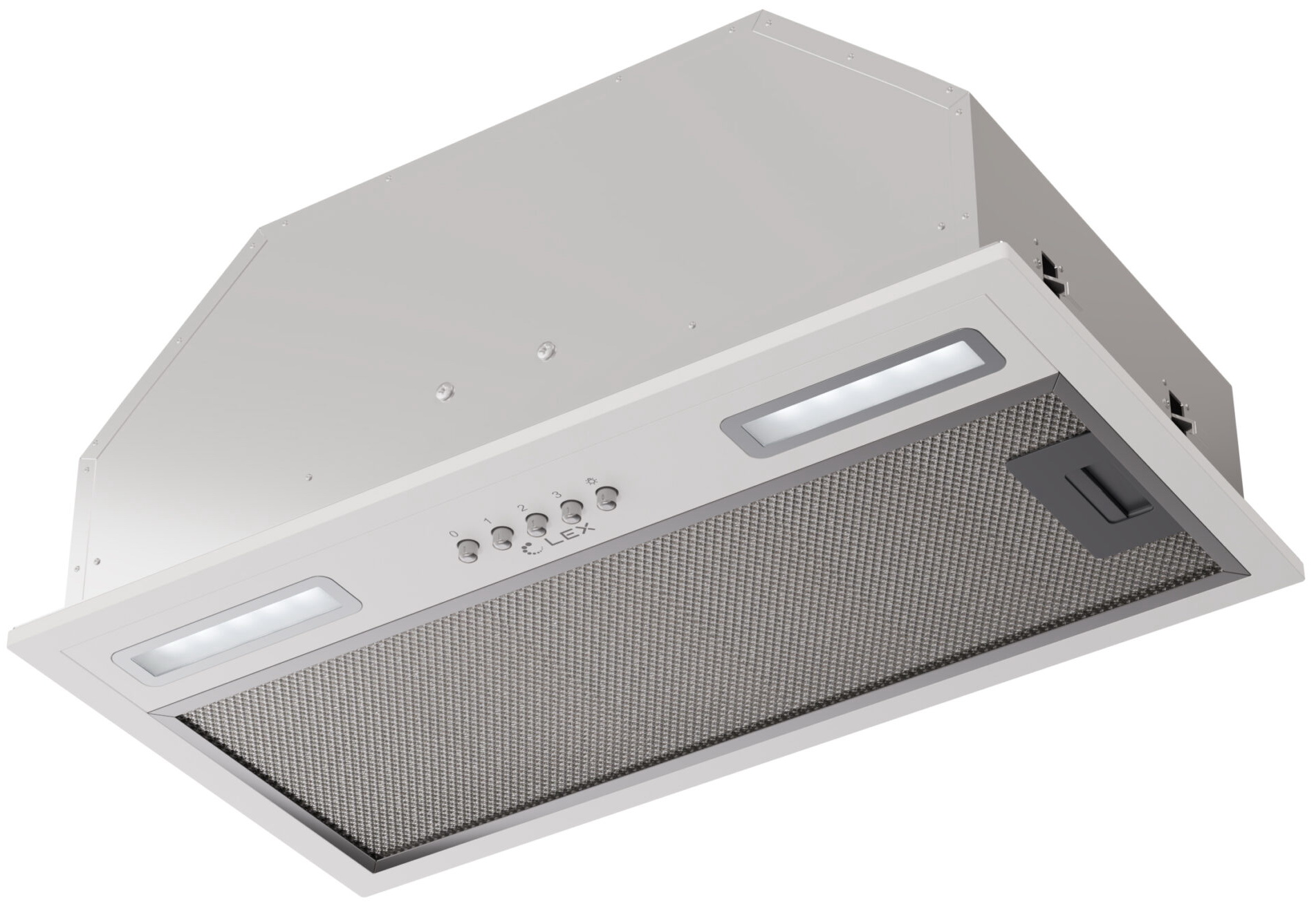 Изображение товара Вытяжка LEX HYPER 600 Inverter WH с инверторным мотором 850 м3/ч стильная