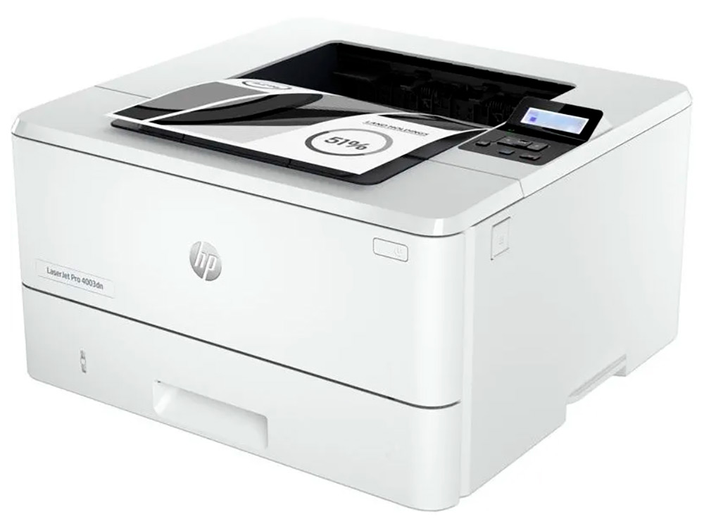 Изображение товара Лазерный принтер HP LaserJet Pro 4003dn черно-белый для офиса 40 стр/мин