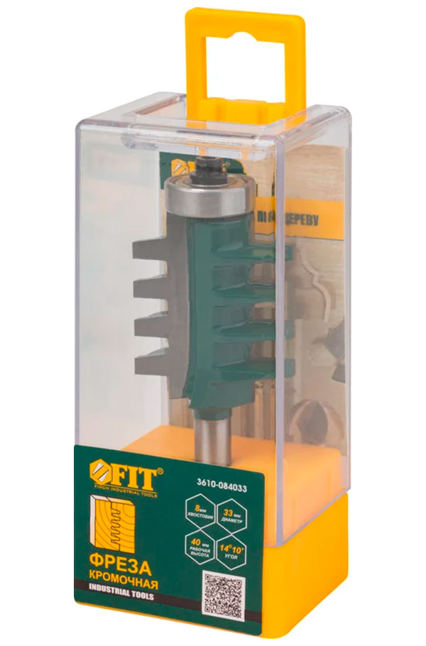 Изображение товара Фреза Fit кромочная пазо-шиповая (DxHxL=33х40х863 мм)