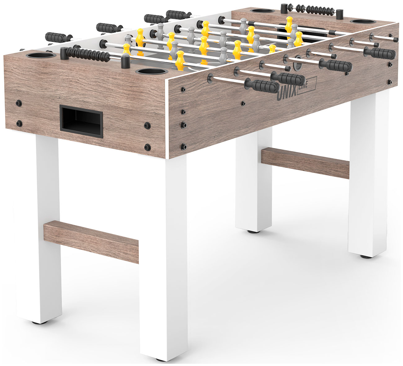 Изображение товара Игровой стол Unix Line Футбол Кикер 125х61 см современный дизайн