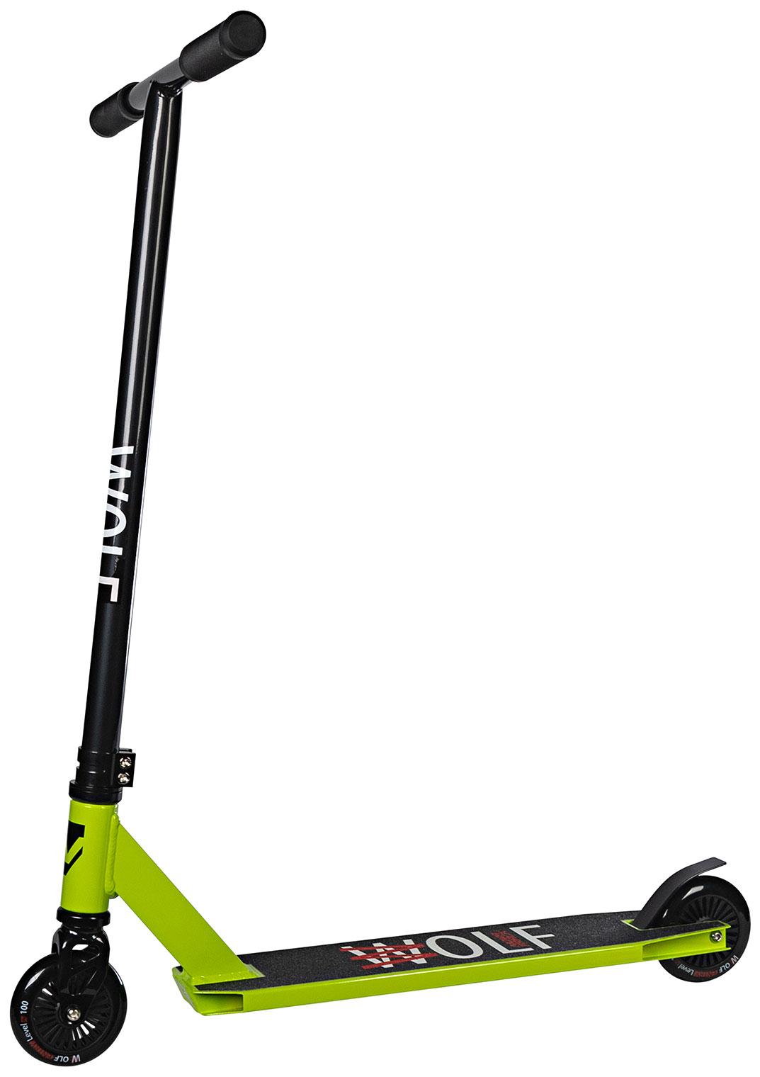 Изображение товара Трюковый самокат Novatrack Wolf 10 100 мм алюминий сталь полиуретан