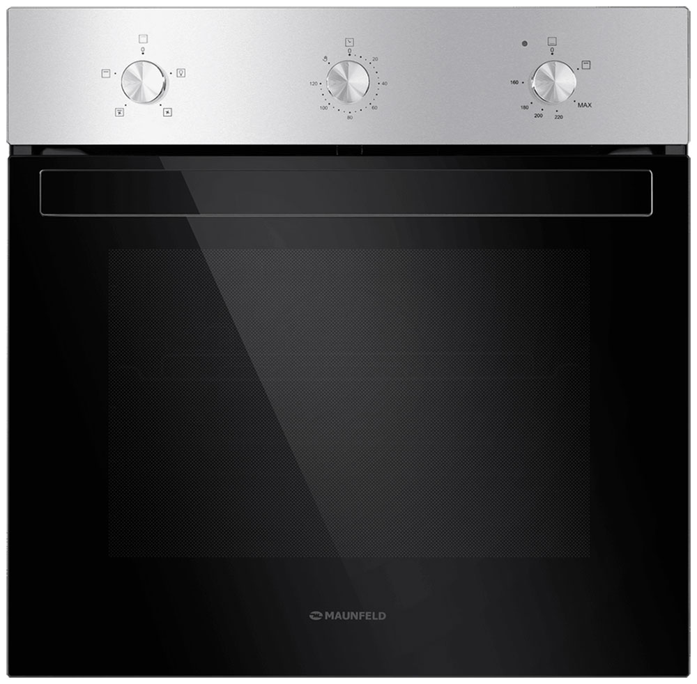 Изображение товара Газовый духовой шкаф Maunfeld EOGC604S Slim с 4 режимами и безопасностью