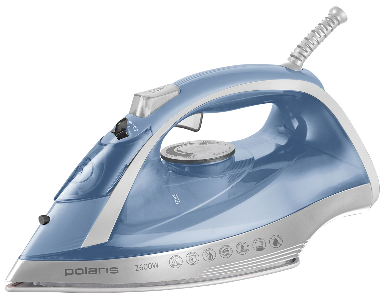 Изображение товара Утюг Polaris PIR 2668AK с паровым ударом 210 г/мин и керамической подошвой