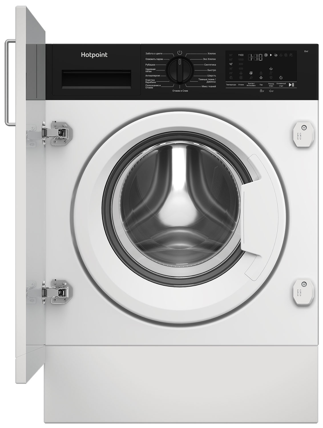 Изображение товара Встроенная стиральная машина Hotpoint WBIH 8490 VWB 8 кг 1400 об/мин
