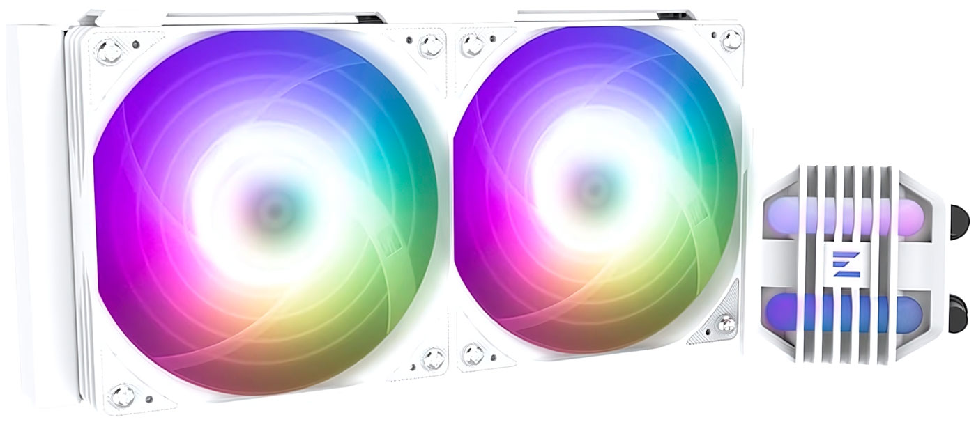 Изображение товара СЖО Zalman ALPHA2 SE A24 White with ARGB