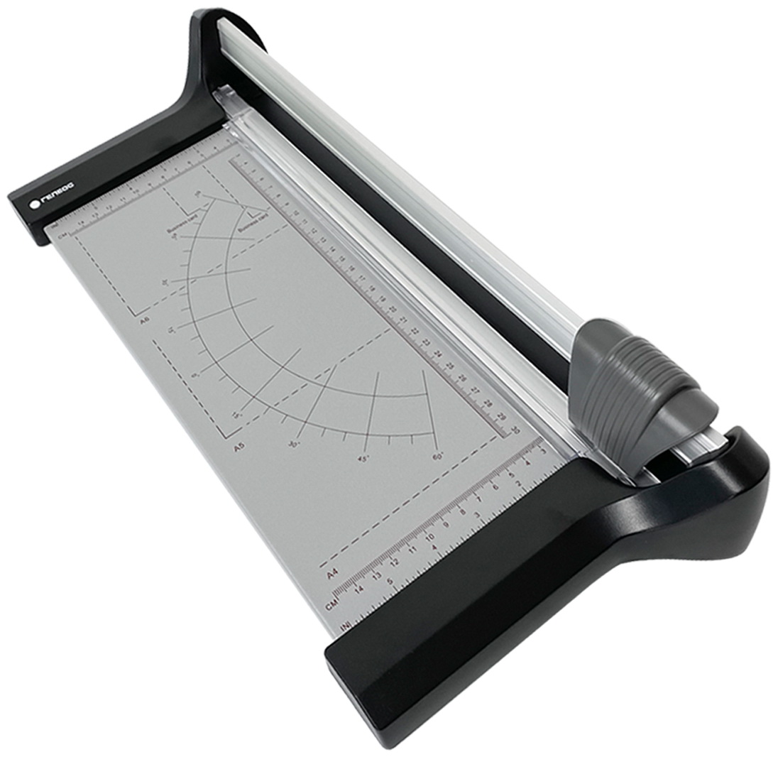 Изображение товара Роликовый резак Гелеос РР А4-1 с металлическим основанием и механическим прижимом