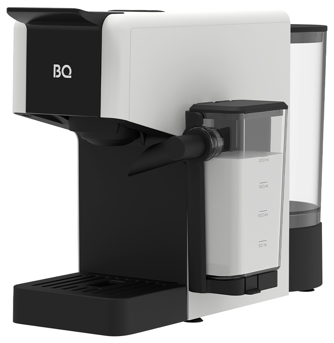 

Кофеварка капсульная BQ CCM1064A, белый, Черный/белый