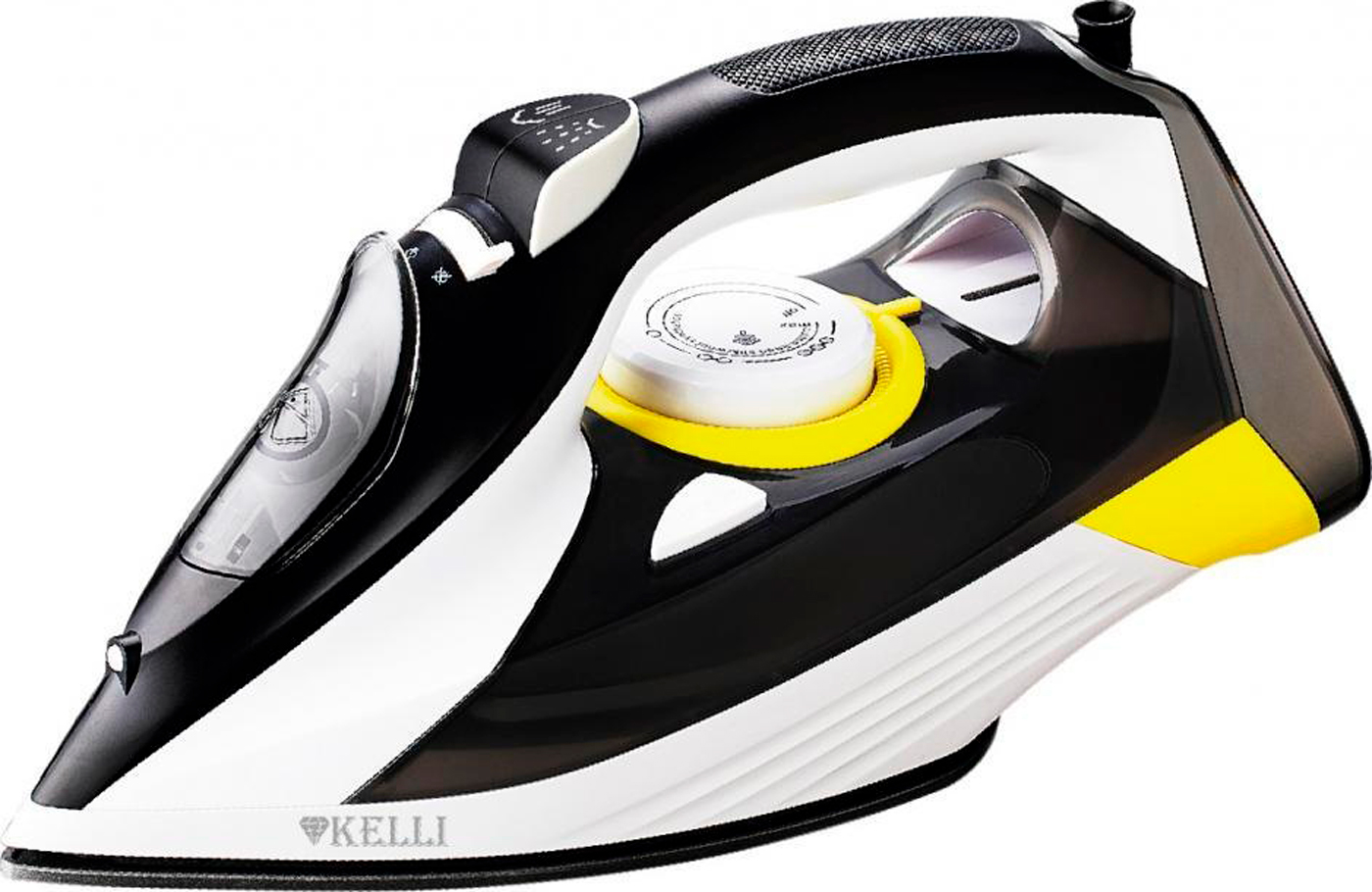 Изображение товара Утюг паровой Kelli KL-1654, желтый
