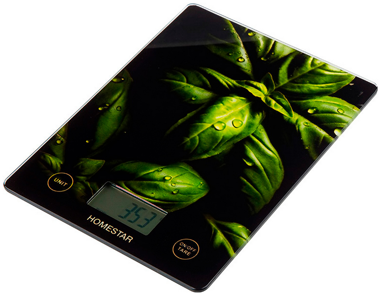 Изображение товара Кухонные электронные весы Homestar HS-3015C с сенсорным управлением Черные