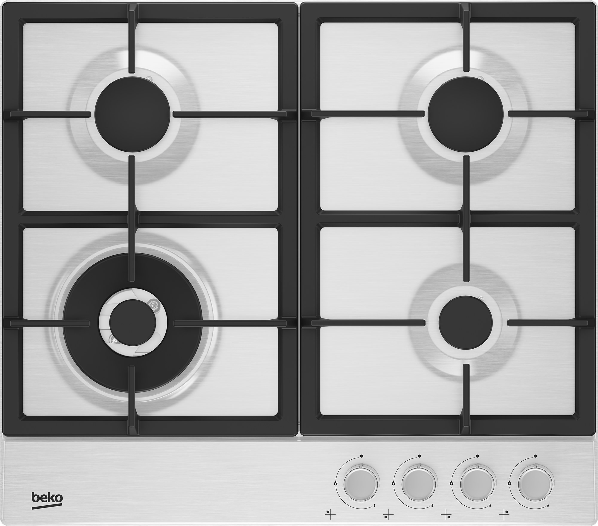 Изображение товара Газовая варочная панель Beko BHGM6422K5WW