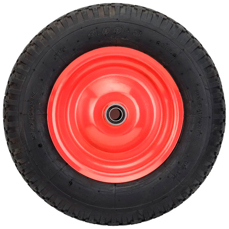 Изображение товара Колесо надувное Eco 4.80/4.00-8 (подшипник 35x20 мм, для оси 20x90 мм) Изображение товара Колесо надувное Eco 4.80/4.00-8 (подшипник 35x20 мм, для оси 20x90 мм)