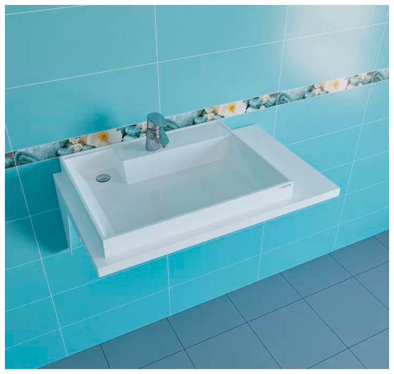 Изображение товара Умывальник над стиральной машиной СаНта Юпитер 80 900120 левый белый